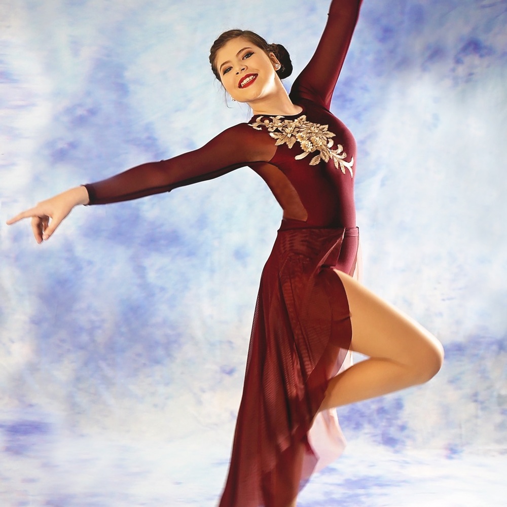 Gorgeous lyrical custom embellished costume